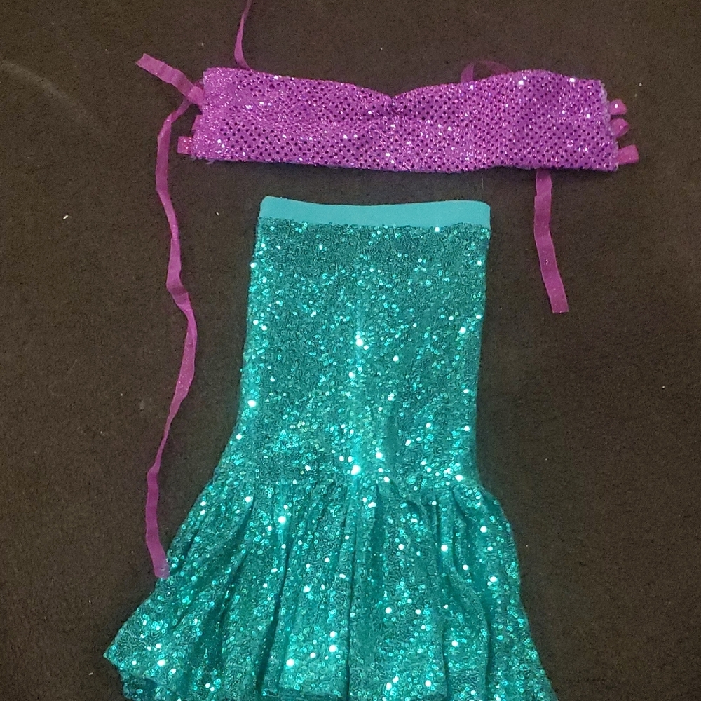 Kids Princess Costume Set - Red, Yellow, Green - Picture 7 of 7